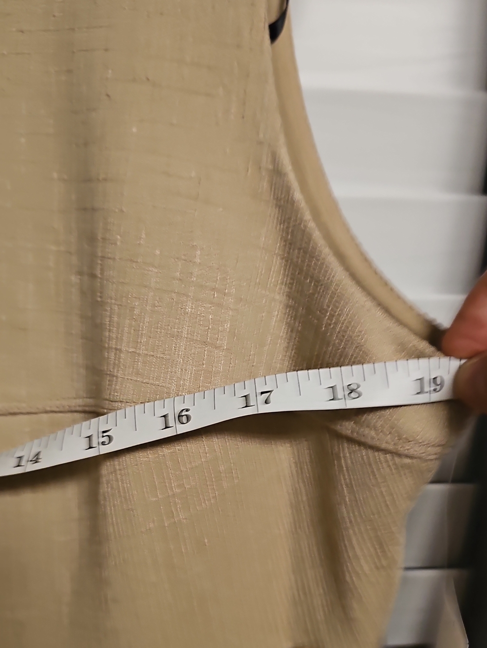 Enfocus Studio Taupe Sleeveless Midi Dress with Side Button Trim - Picture 8 of 8